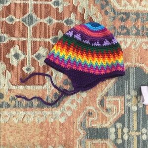 Boho baby hat